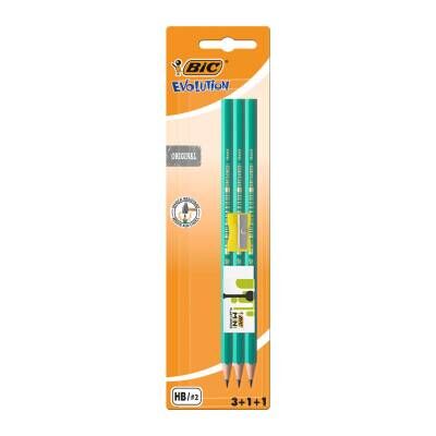 BIC Evolution 650 HB Kurşun Kalem, Silgi ve Kalemtıraş Seti