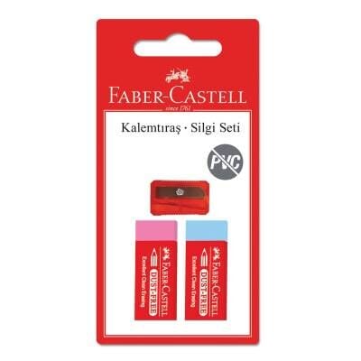 Faber-castell Dust Free Silgi + Kalemtraş