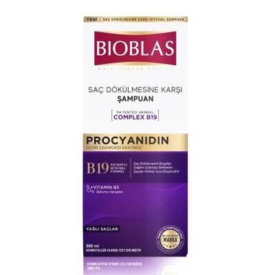 Bioblas Yağlanmaya Karşı Şampuan 360 Ml