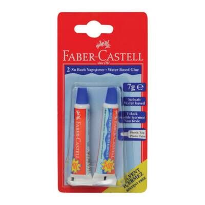 Faber Castell Solvent İçermeyen Sıvı Yapıştırıcı  2'li