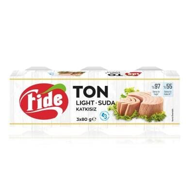 Fide Light Ton Balığı 3X80 G
