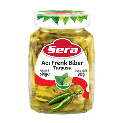 Sera Acı Frenk Biber Turşusu 640 G