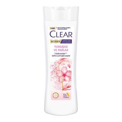 Clear Women Kepeğe Karşı Etkili Şampuan Yumuşak Parlak Kiraz Çiçeği Esansı & Keratin 350 ml