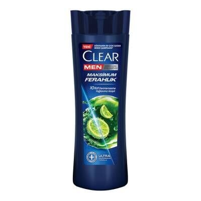 Clear Men Kepeğe Karşı Etkili Şampuan Maksimum Ferahlık Yağlı Saç Derisi İçin Limon Özlü 350 ml