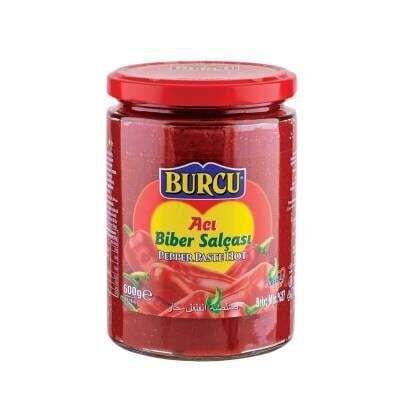 Burcu Acı Biber Salçası 600 G.
