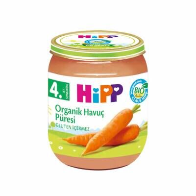 Hipp Organik Havuç Püresi 125 G