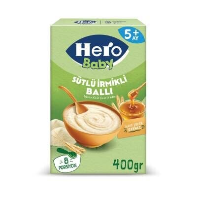 Hero Baby Sütlü Ballı İrmikli Ek Besin 400 G