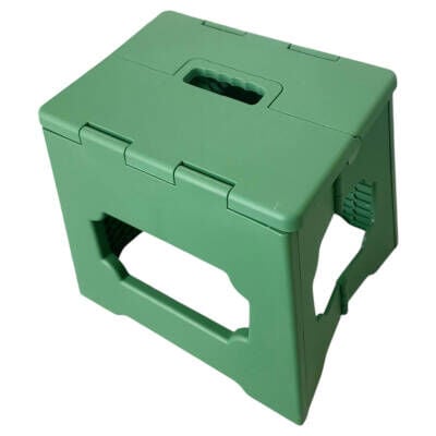 Farist Garden Katlanır Tabure Yeşil 30 Cm