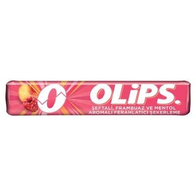 Olips Şeftali Frambuaz & Mentol Aromalı Şekerleme 28 G