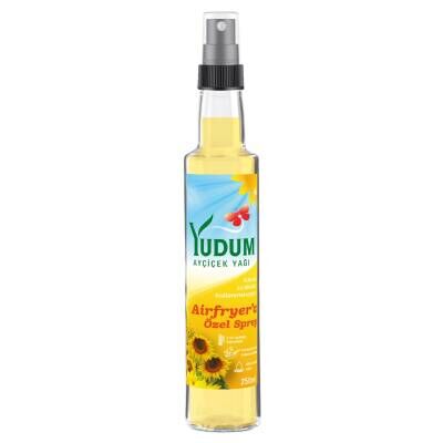 Yudum Airfry'a Özel Sprey Ayçiçek Yağı Cam 250 Ml