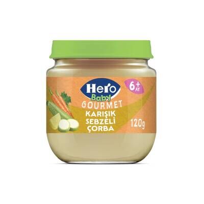 Hero Baby İlikli Kemik Sulu Karışık Sebzeli 120 G