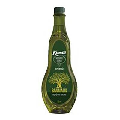 Komili Banmalık Soğuk Sıkım Natürel Sızma Zeytinyağı Pet 1 L