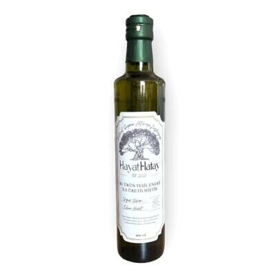 Hayat Hatay Naturel Sızma Soğuk Sıkım Zeytinyağı 500 Ml