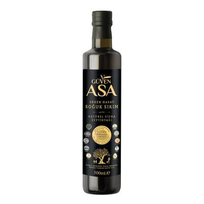 Güven Asa Erken Hasat Soğuk Sıkım Natürel Sızma Zeytinyağı 500 Ml