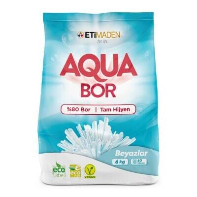 Aquabor 6Kg 40 Yıkama Beyazlar