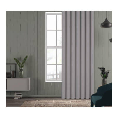 Lila Karartma Hazır Fon Perde 140 x 250 Cm
