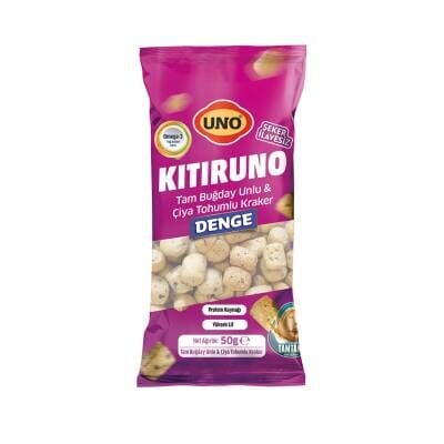 Uno Kıtıruno Denge Tam Buğdaylı  Çiya Tohumlu 50 G