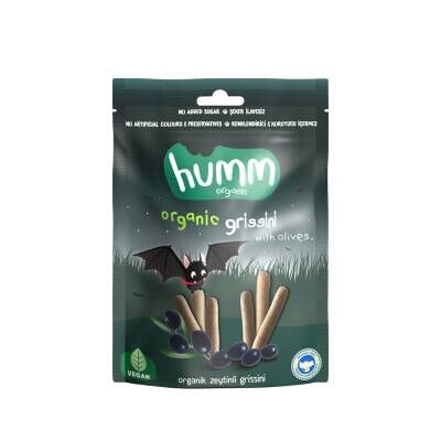 Humm Organic Organik Grissini Zeytinli  55 G