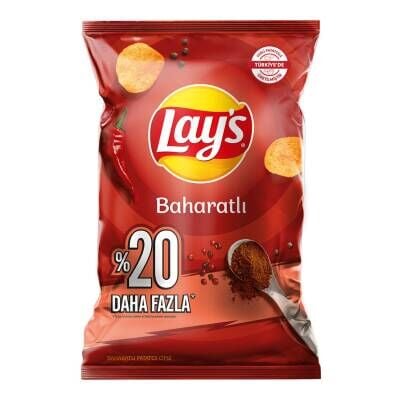 Lay's Baharatlı Patates Cipsi Parti Boy 160 G