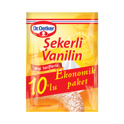 Dr.Oetker Şekerli Vanilin 10'lu Paket 50 G