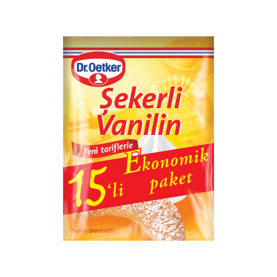 Dr.Oetker Şekerli Vanilin 15'li Paket 75 G