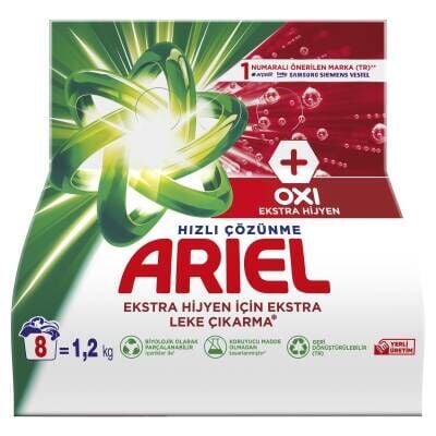 Ariel OXI 1,2 Kg AquaPudra Toz Çamaşır Deterjanı