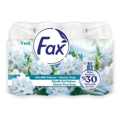Fax Saf Sabun Beyaz 4x70 G