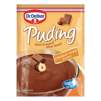 Dr.Oetker Puding Çikolata Fındıklı 102 G