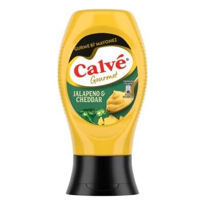 Calve Gurme Mayonez Jalapeno Cheddar 240 G