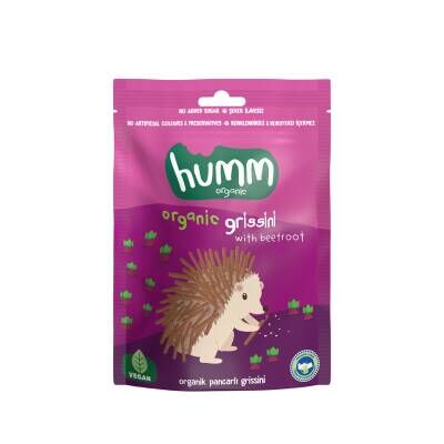 Humm Organic Organik Grissini Pancarlı 55 G