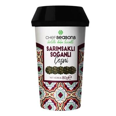 Chef Seasons Sarımsaklı Soğanlı Çeşni 80 G