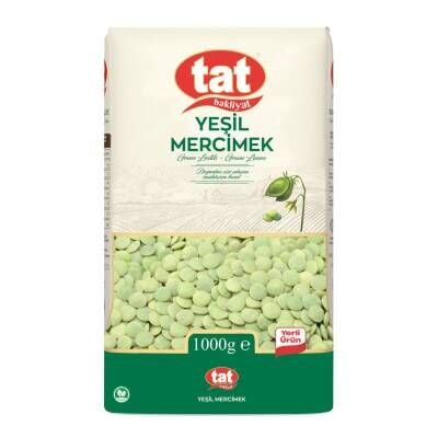 Tat Yeşil Mercimek  1 Kg