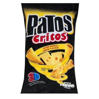 Patos Critos Peynir Aromalı Mısır Çerezi 115 G