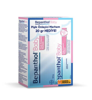 Bepanthol Pişik Önleyici Krem 50 G + 20 G Hediyeli