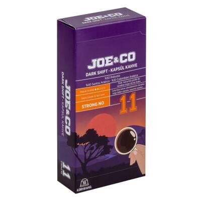 Joe & Co Dark Shift Kapsül Kahve 10'lu 55 G
