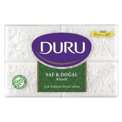 Duru Saf&Doğal Klasik Beyaz Kalıp Sabun 600 G