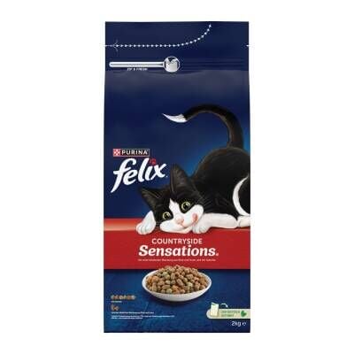 Felix Sığır ve Tavuk Etli Kedi Maması 2 Kg