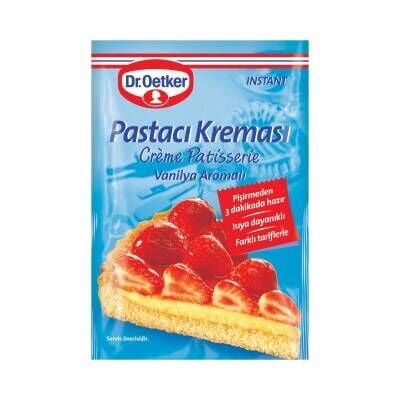 Dr.Oetker Pastacı Kreması Instant Vanilya Aromalı 55 G