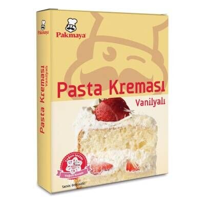Pakmaya Pasta Kreması Vanilyalı 140 G