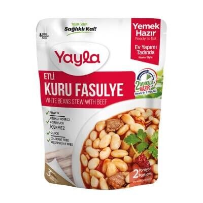 Yayla Etli Kuru Fasulye 250 G