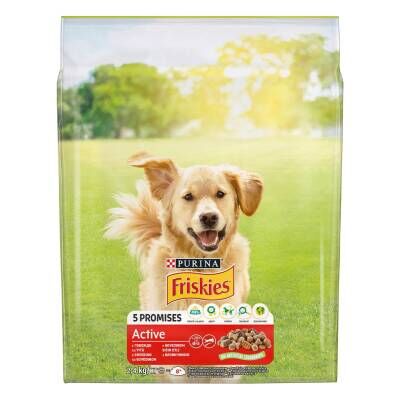 Friskies Etli Aktif Köpek 2.4 Kg