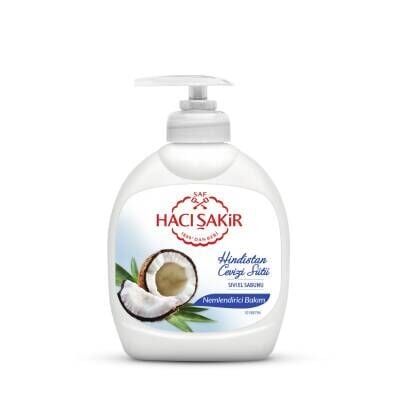 Hacı Şakir Sıvı Sabun  Hindistan Cevizi  300 Ml