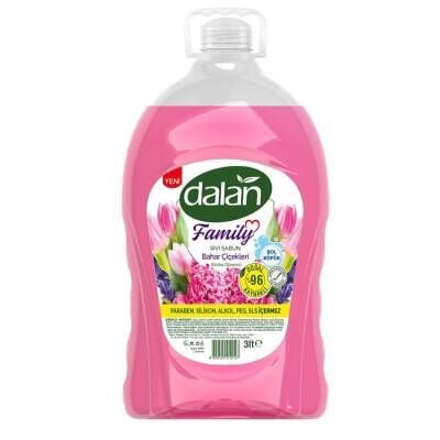 Dalan Family Sıvı Sabun Bahar Çiçekleri 3 L