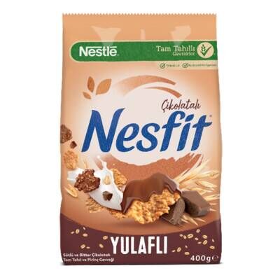 Nestle Nesfit Çikolatalı Tam Tahıl ve Pirinç Gevreği 400 G