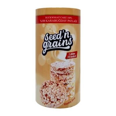Seedn Grains Karabuğday Patlağı 125 G