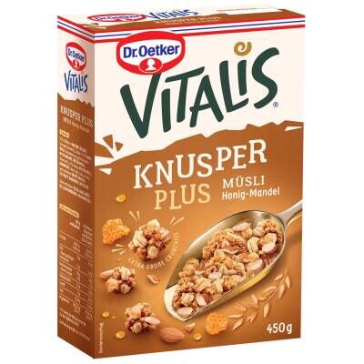 Dr.Oetker Vitalis Knusper Plus Bal Bademli 450 G