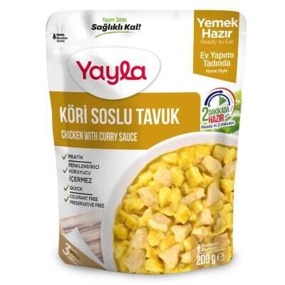 Yayla Köri Soslu Tavuk 200 G