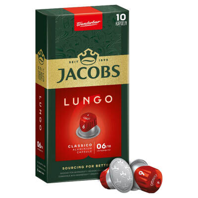 Jacobs Capsule Lungo 6 Classico 52 G