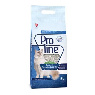 Proline Bentonit Naturel Kedi Kumu 5 L