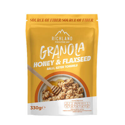 Rıchland Granola Yulaflı Ballı ve Keten Tohumu 330G